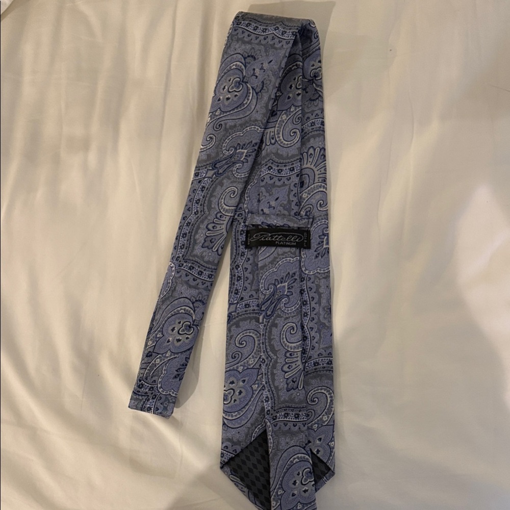 Paisley Blue Tie
